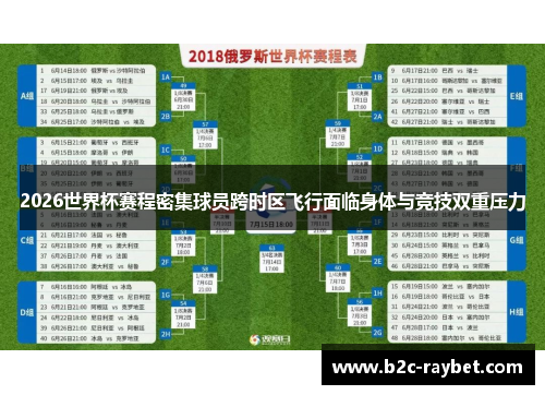 2026世界杯赛程密集球员跨时区飞行面临身体与竞技双重压力 2026世界杯赛程密集球员跨时区飞行面临身体与竞技双重压力