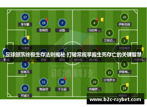 足球部落终极生存法则揭秘 打破常规掌握生死存亡的关键智慧